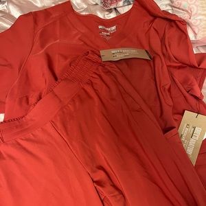 Grey’s Anatomy Evolve Desert Rouge Scrub Set